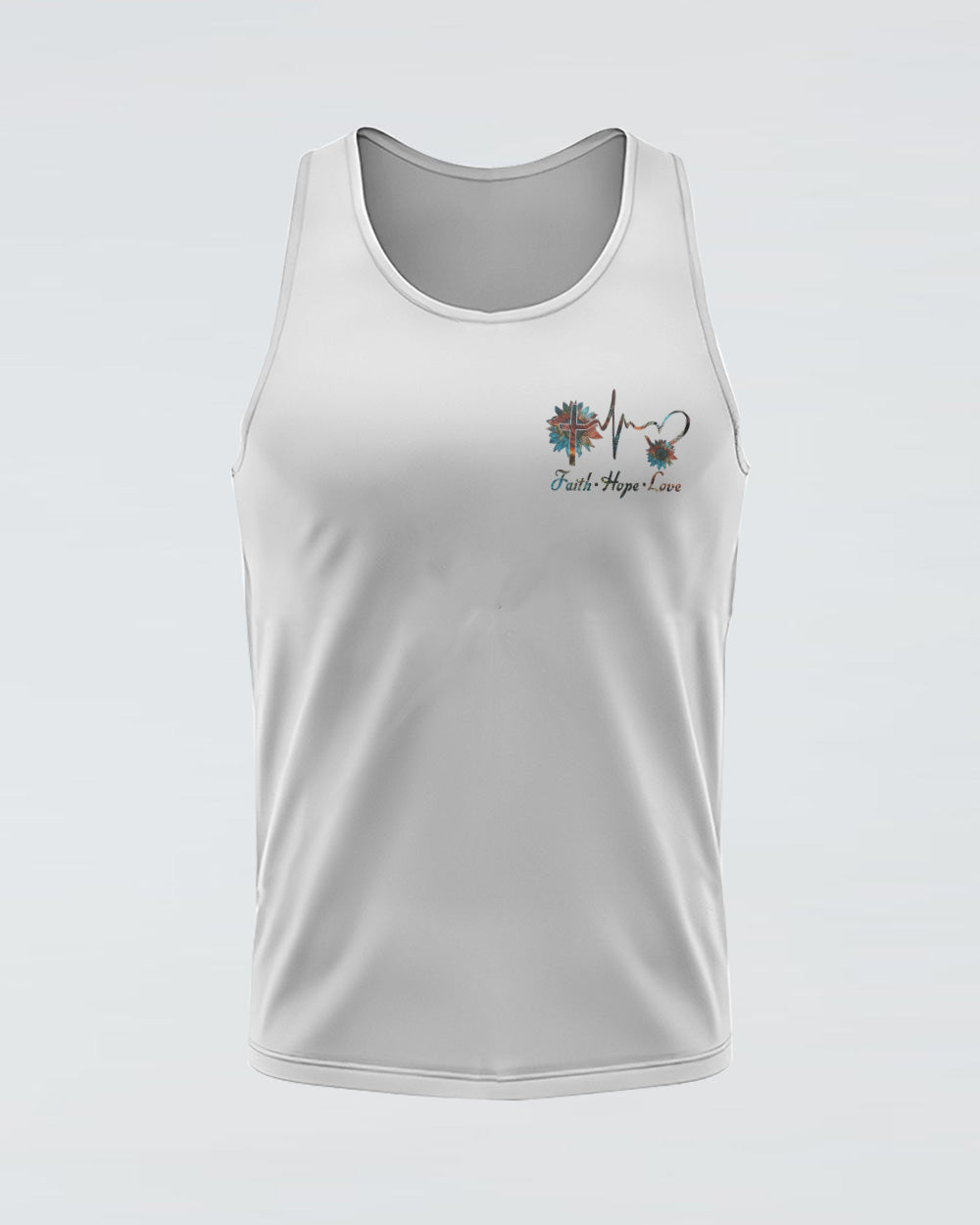 Sunflower Faith Butterfly Women's Christian Tanks