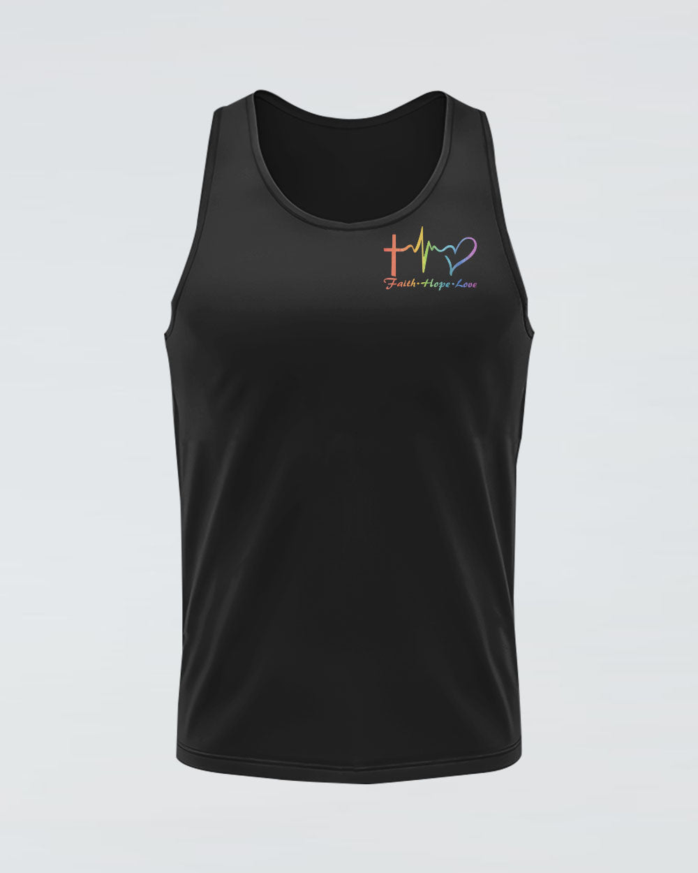 You'Re My Rainbow Cross Faith Women's Christian Tanks