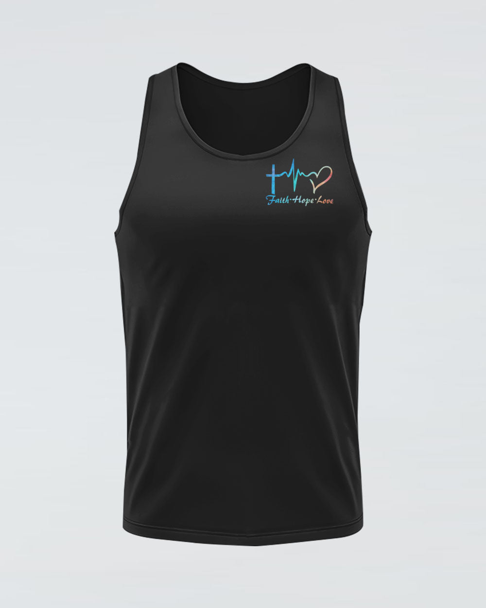 I Can Do All Things Through Christ Bible Cross Light Women's Christian Tanks