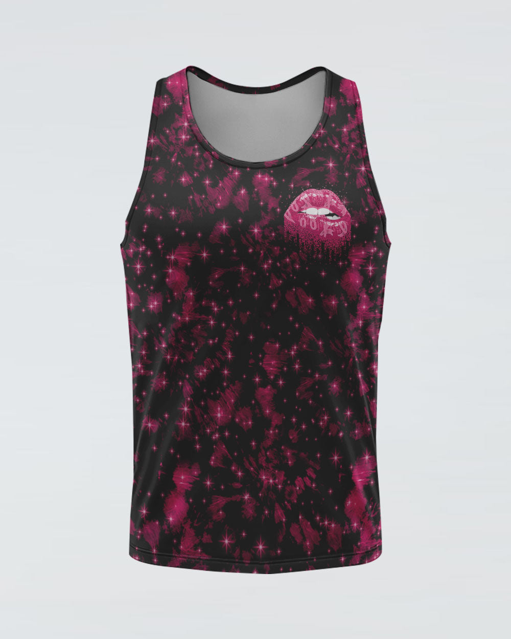 Don't Judge What You Don't Understand Pink Ribbon Lip Women's Breast Cancer Awareness Tanks