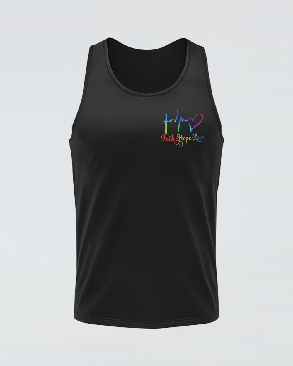 Way Maker Miracle Worker Music Wings Cross Tie Dye Women's Christian Tanks