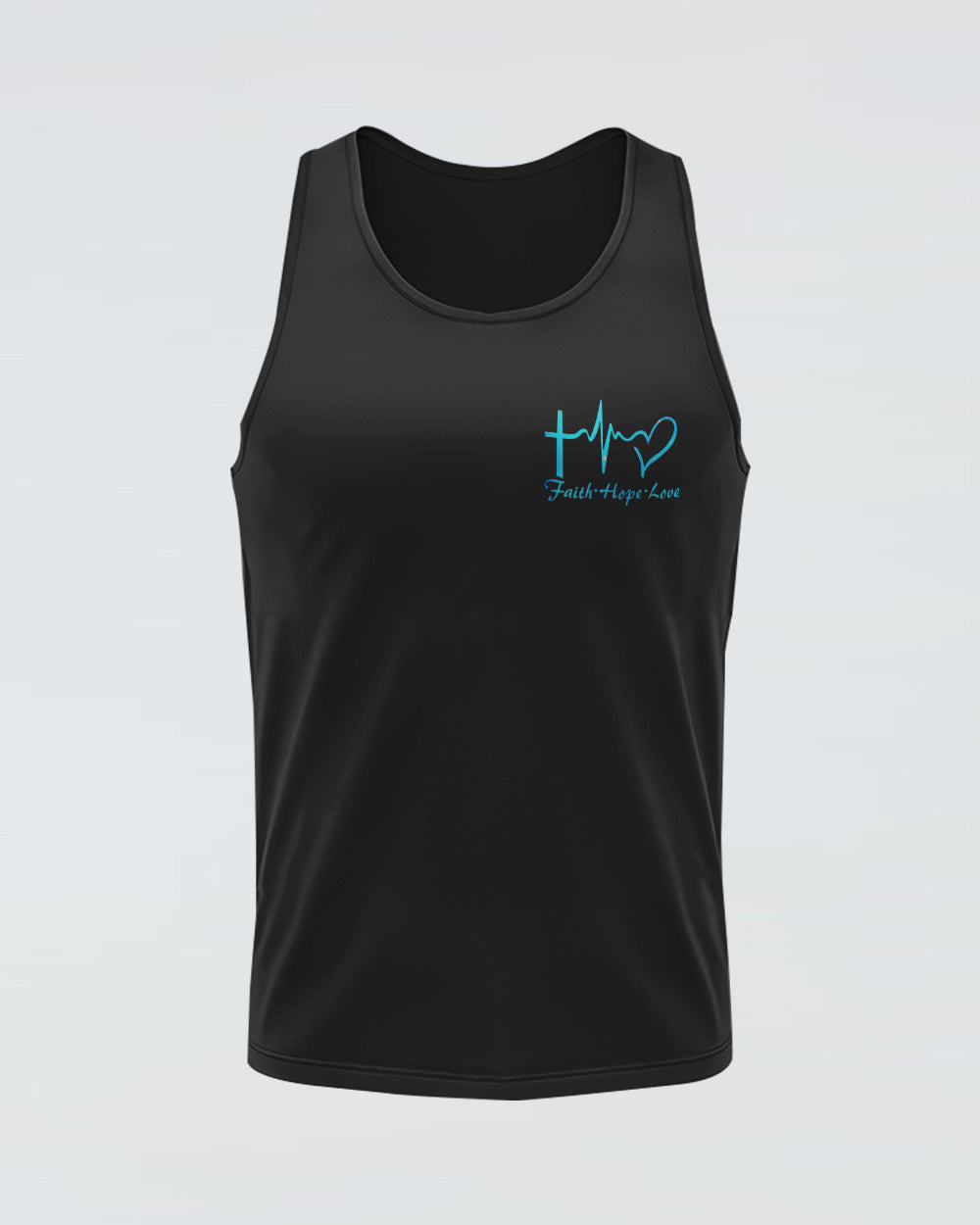Way Maker Miracle Worker Promise Keeper Light In The Darkness Light Cross Wings Smoke Women's Christian Tanks