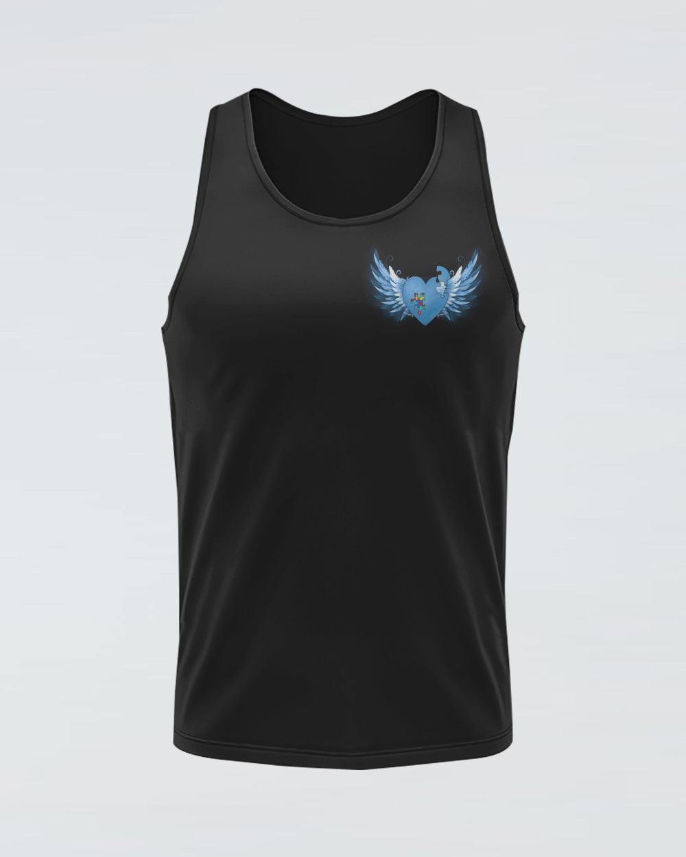 I Am His Voice He Is My Heart Women's Autism Awareness Tanks