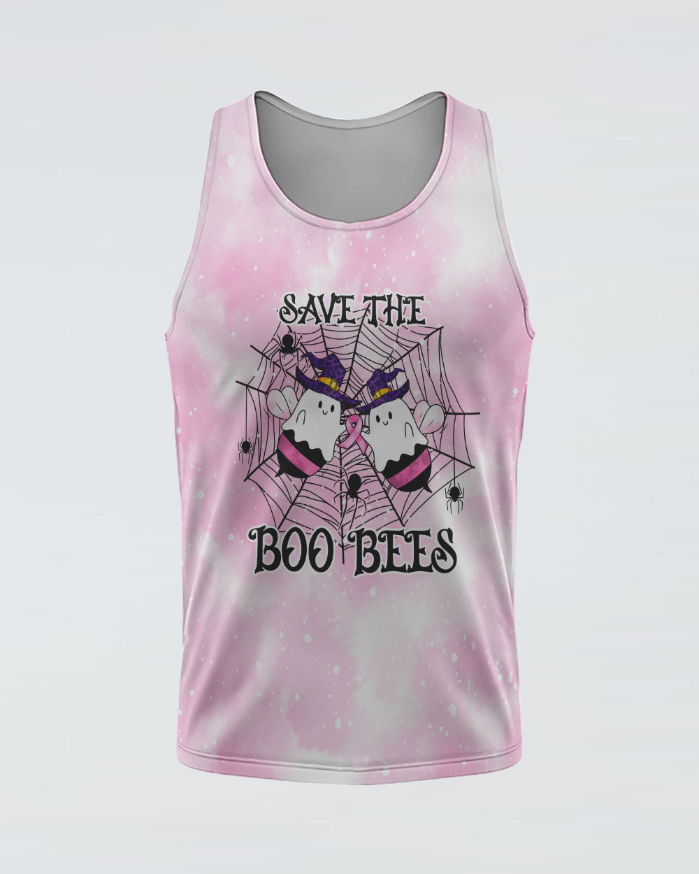 Save The Boo Bees Women's Breast Cancer Awareness Tanks