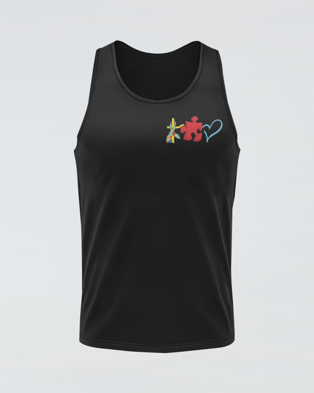 Different Is Beautiful Colorful Smoke Women's Autism Awareness Tanks