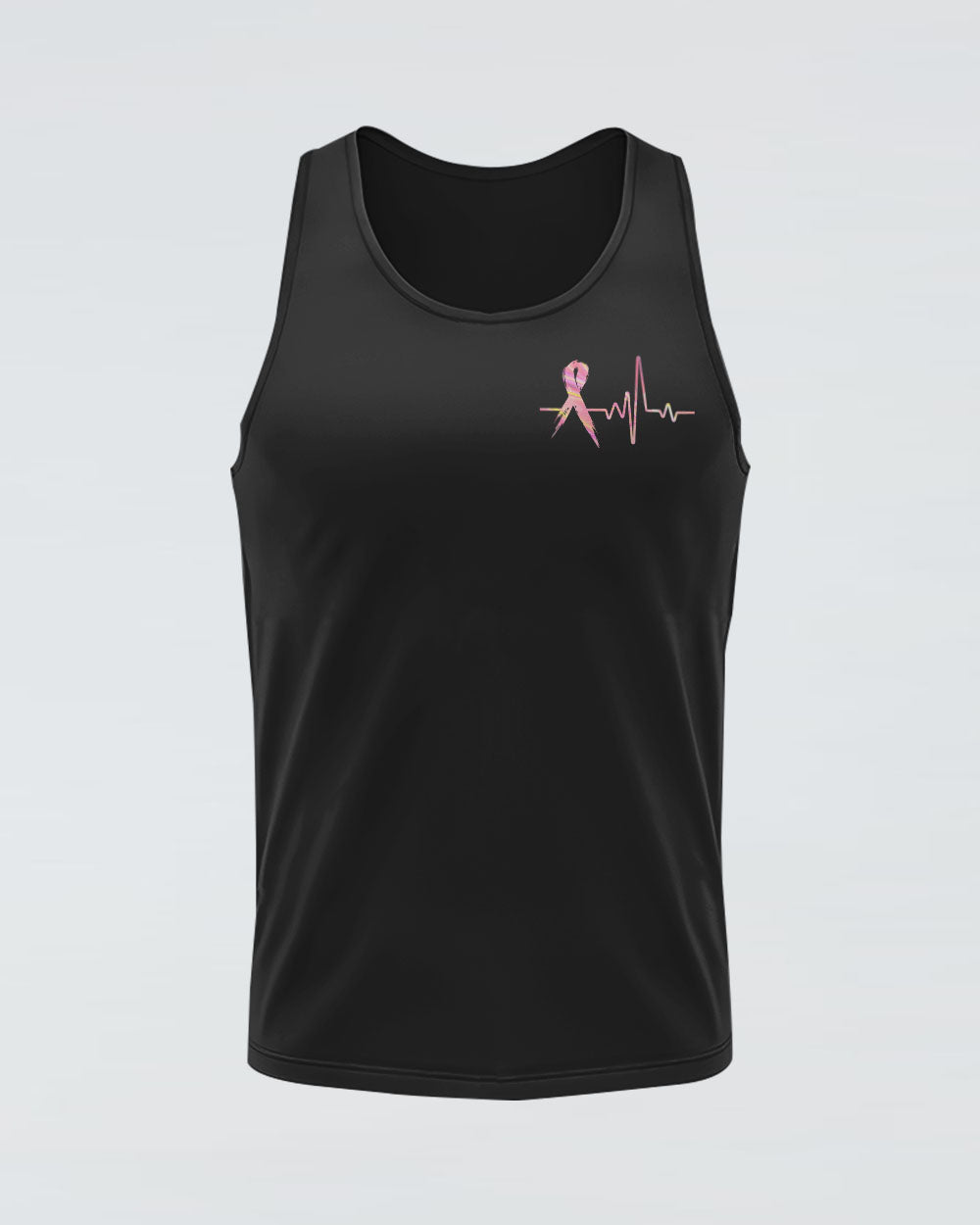 Girls Back The Pink I've Got Your Six Holo Flag Women's Breast Cancer Awareness Tanks