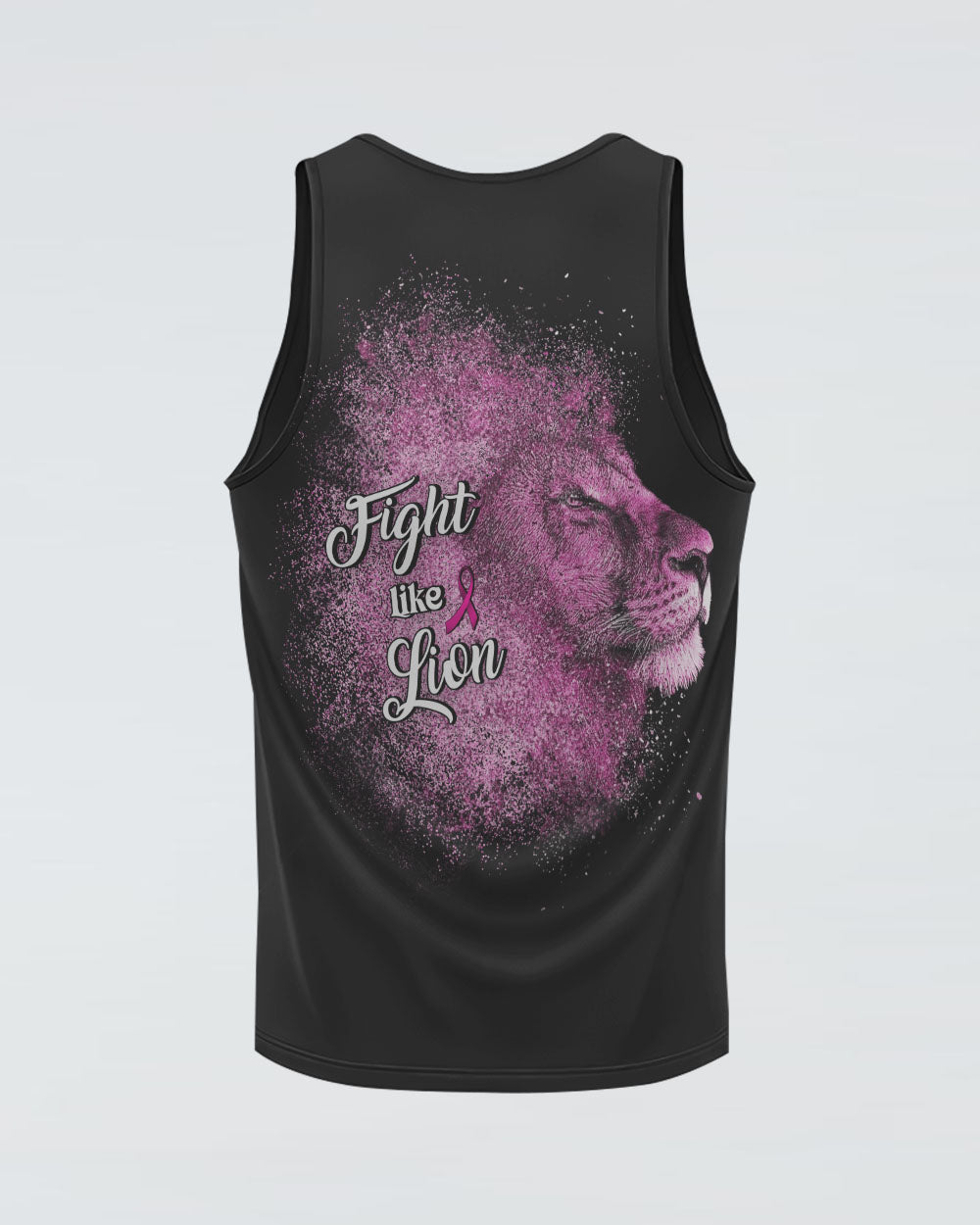 Fight Like Lion Women's Breast Cancer Awareness Tanks