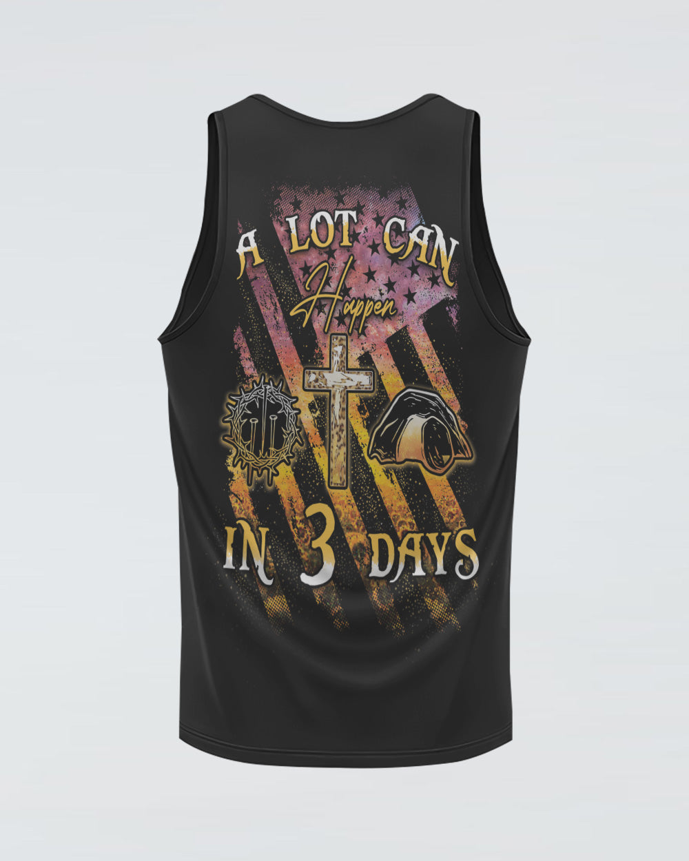 A Lot Can Happen In 3 Days Women's Christian Tanks