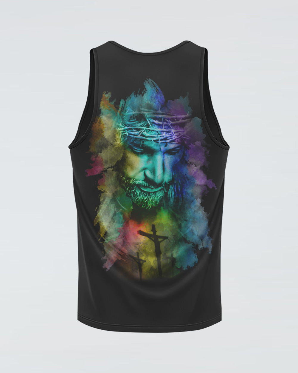 Jesus Faith Over Fear Women's Christian Tanks