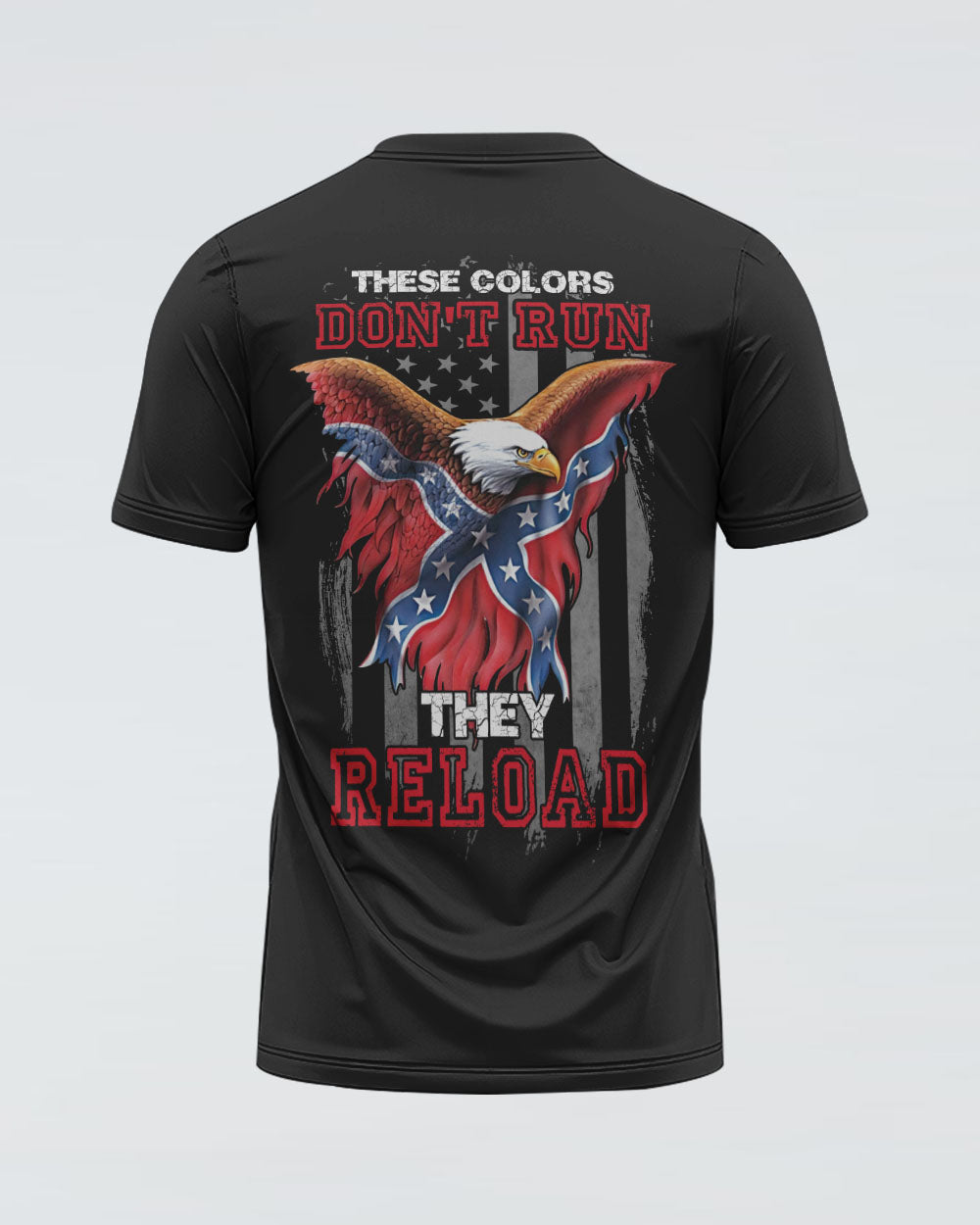 These Colors Don't Run Eagle Men's Christian Tshirt