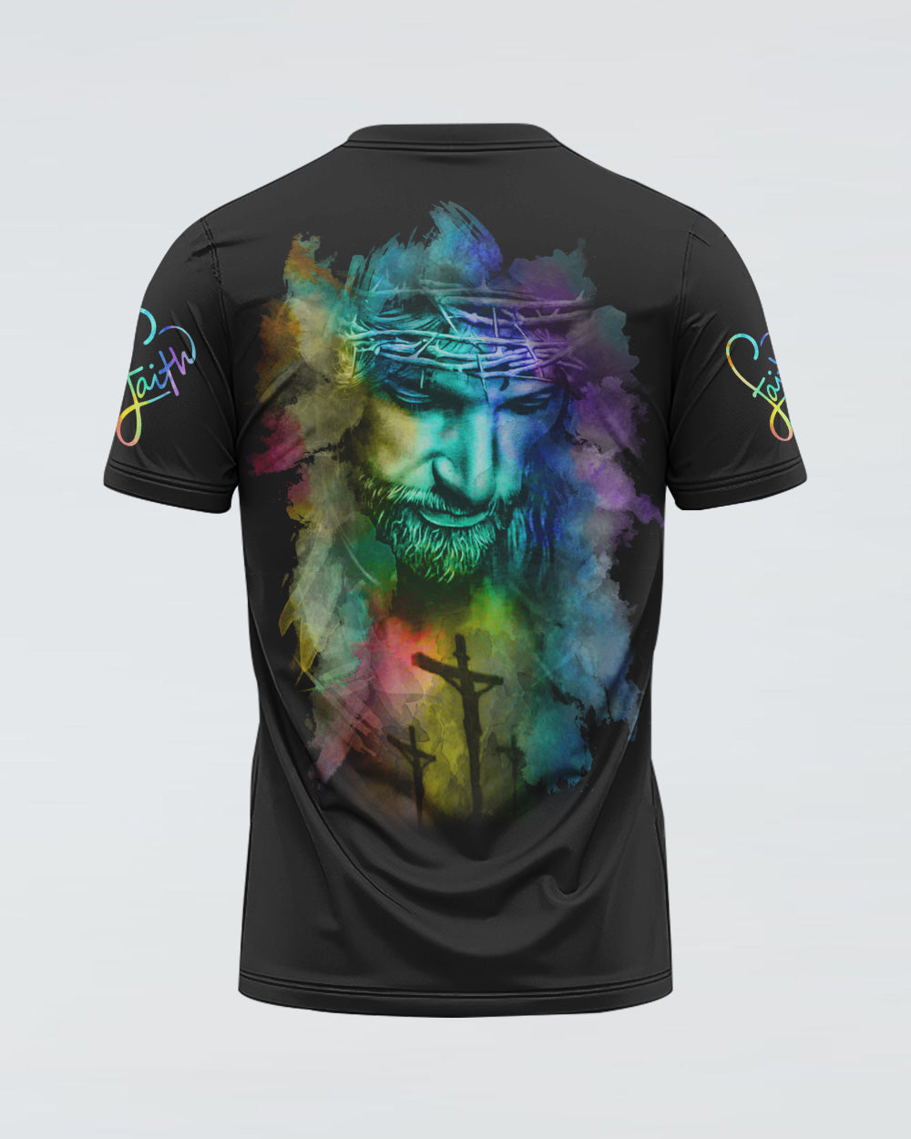 Jesus Faith Over Fear Women's Christian Tshirt