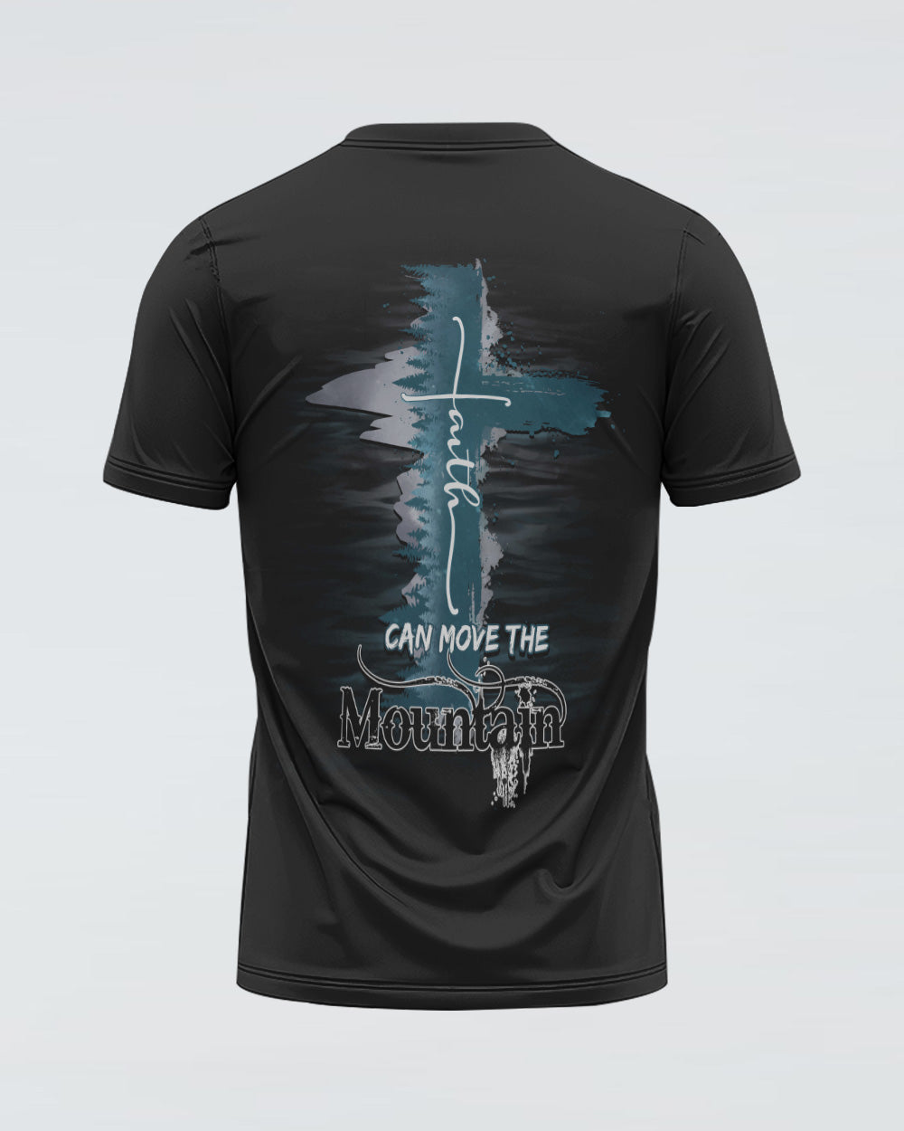 Faith Can Move The Mountain Women's Christian Tshirt
