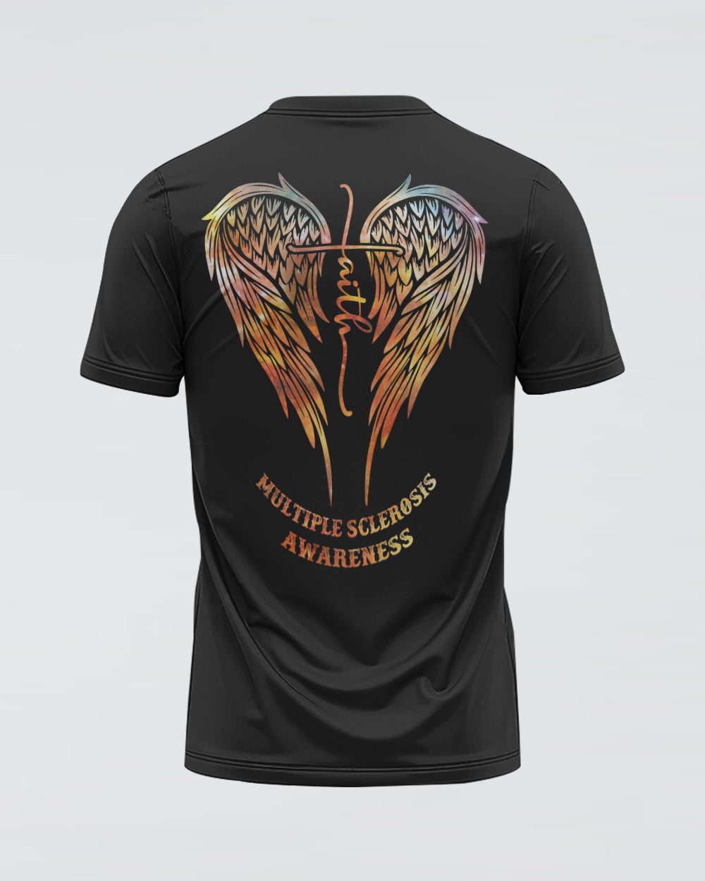 Faith Wings Women's Multiple Sclerosis Awareness Tshirt