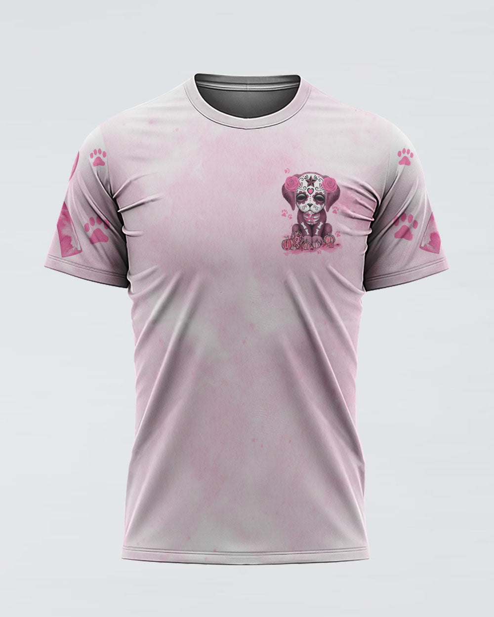 Paws For The Cure Dog Women's Breast Cancer Awareness Tshirt