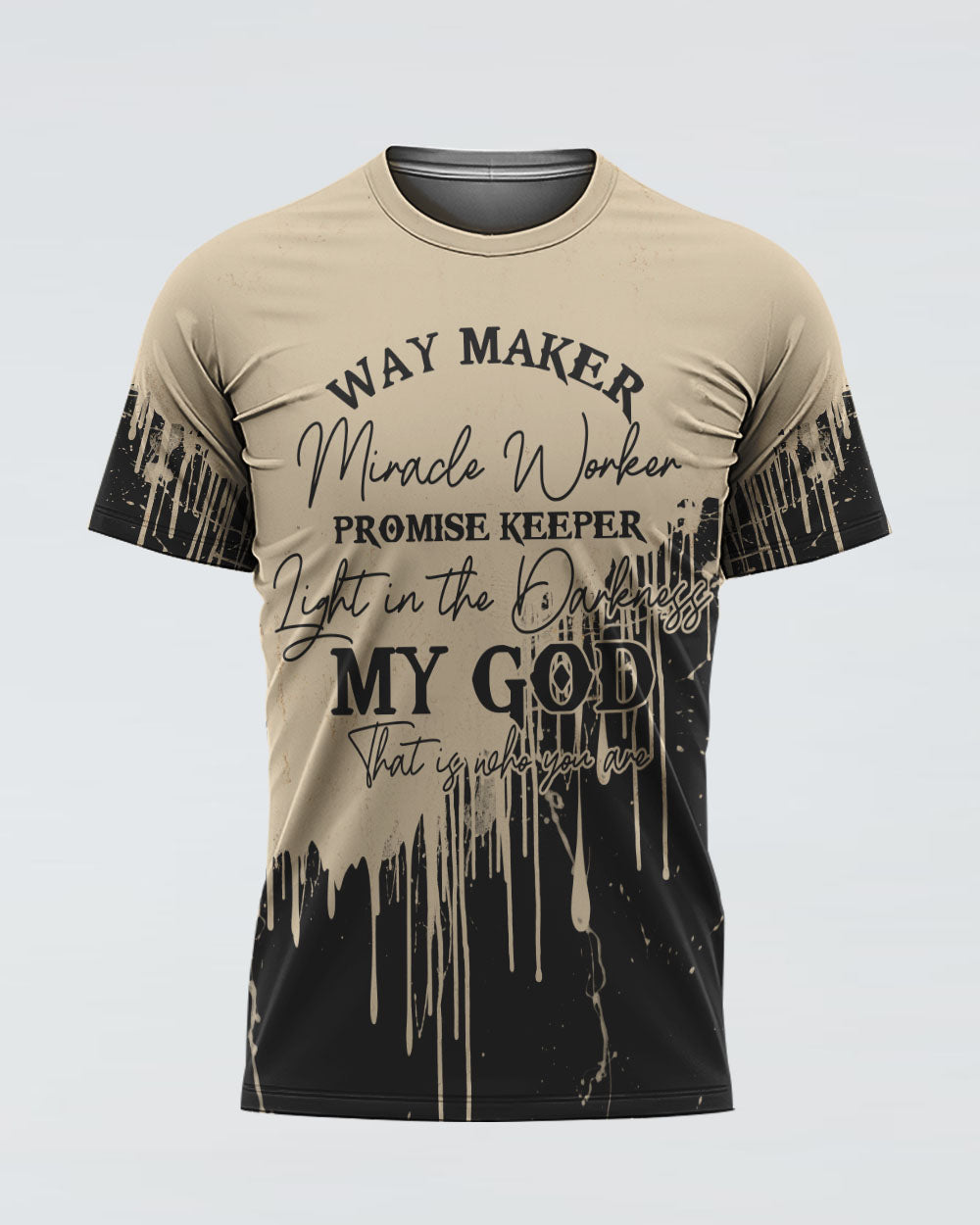 Way Maker Miracle Worker Melt Women's Christian Tshirt