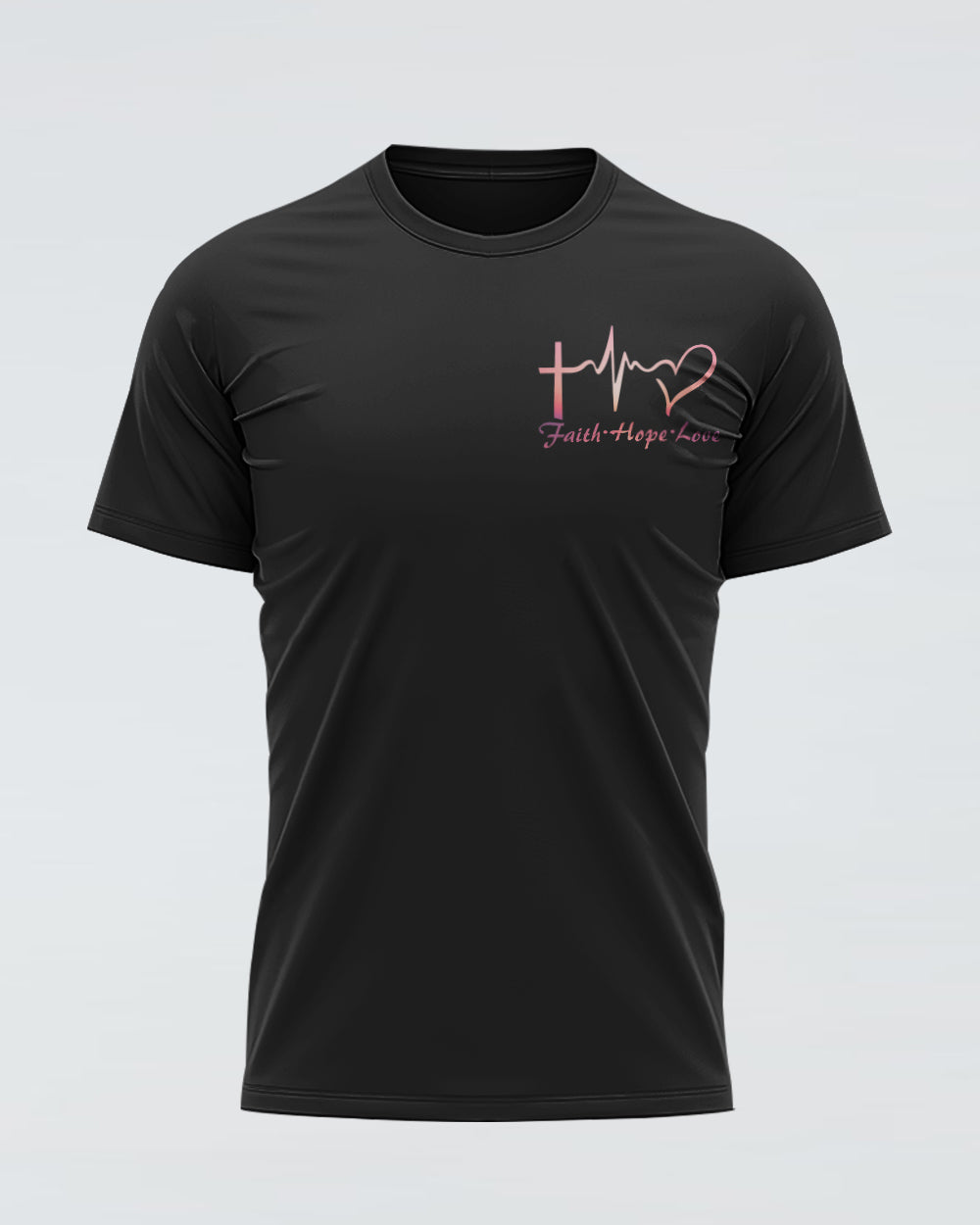 Faith Hope Love Beach Flag Women's Christian Tshirt