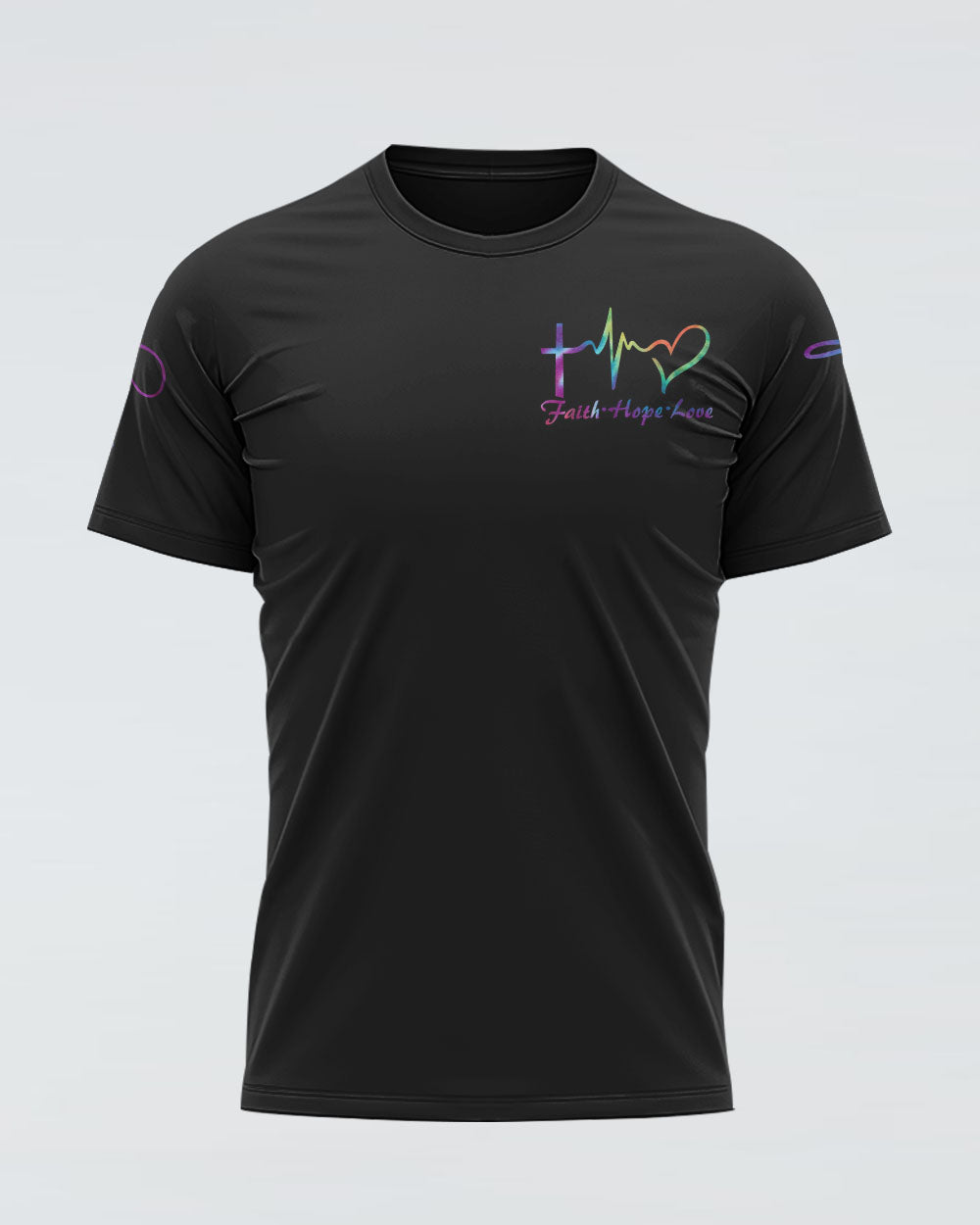 God Is Within Her Anchor Cross Women's Christian Tshirt