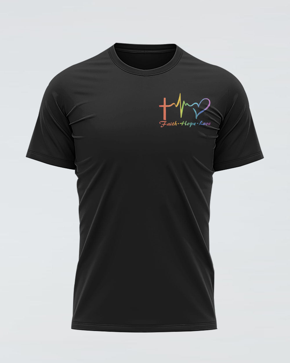 You'Re My Rainbow Cross Faith Women's Christian Tshirt
