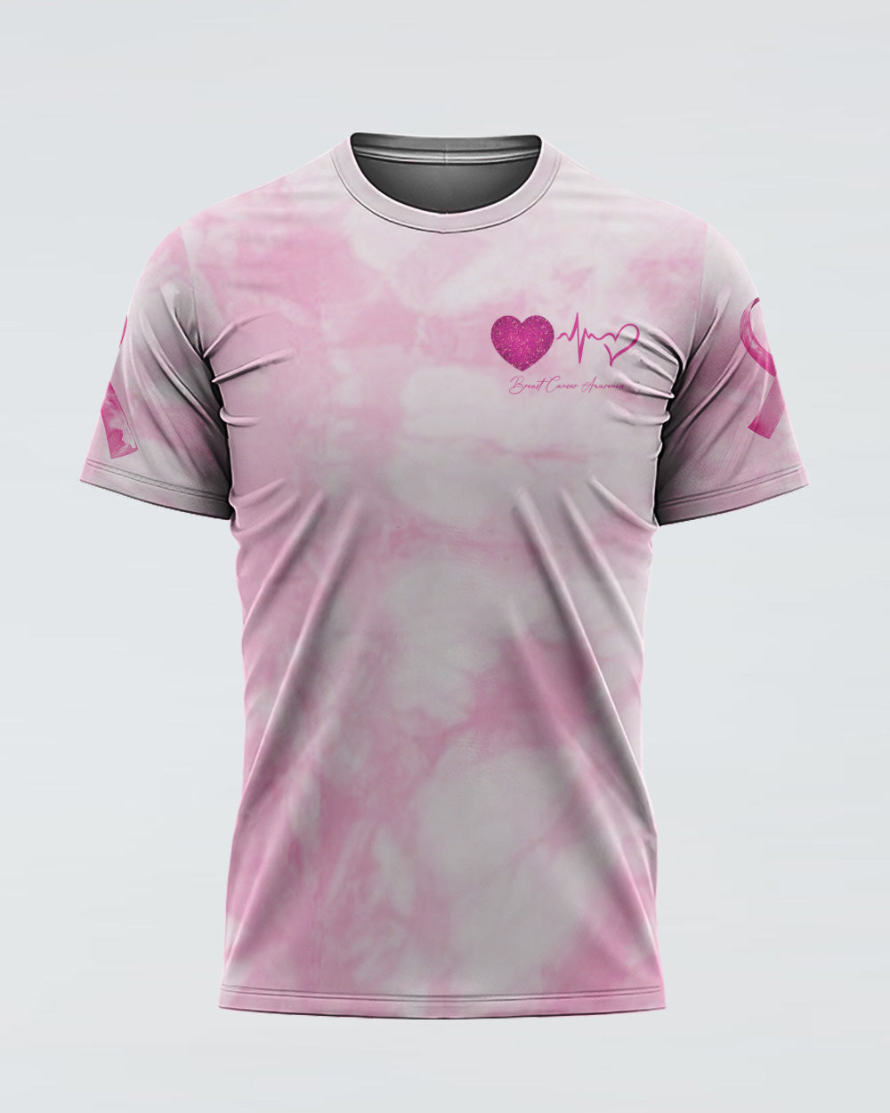 Think Pink Love Pink Wear Pink Women's Breast Cancer Awareness Tshirt