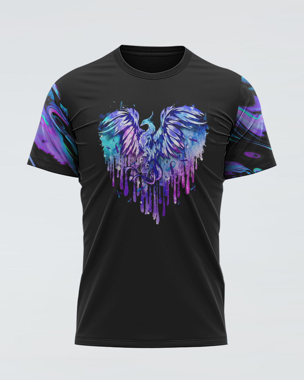 Rise From The Ashes Phoenix Women's Suicide Prevention Awareness Tshirt