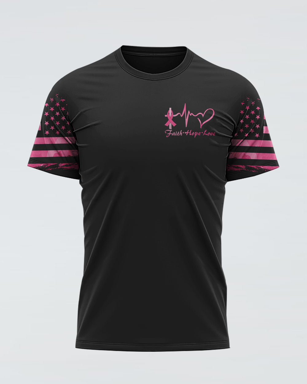 They Whispered To Her You Cannot Withstand The Storm Women's Breast Cancer Awareness Tshirt