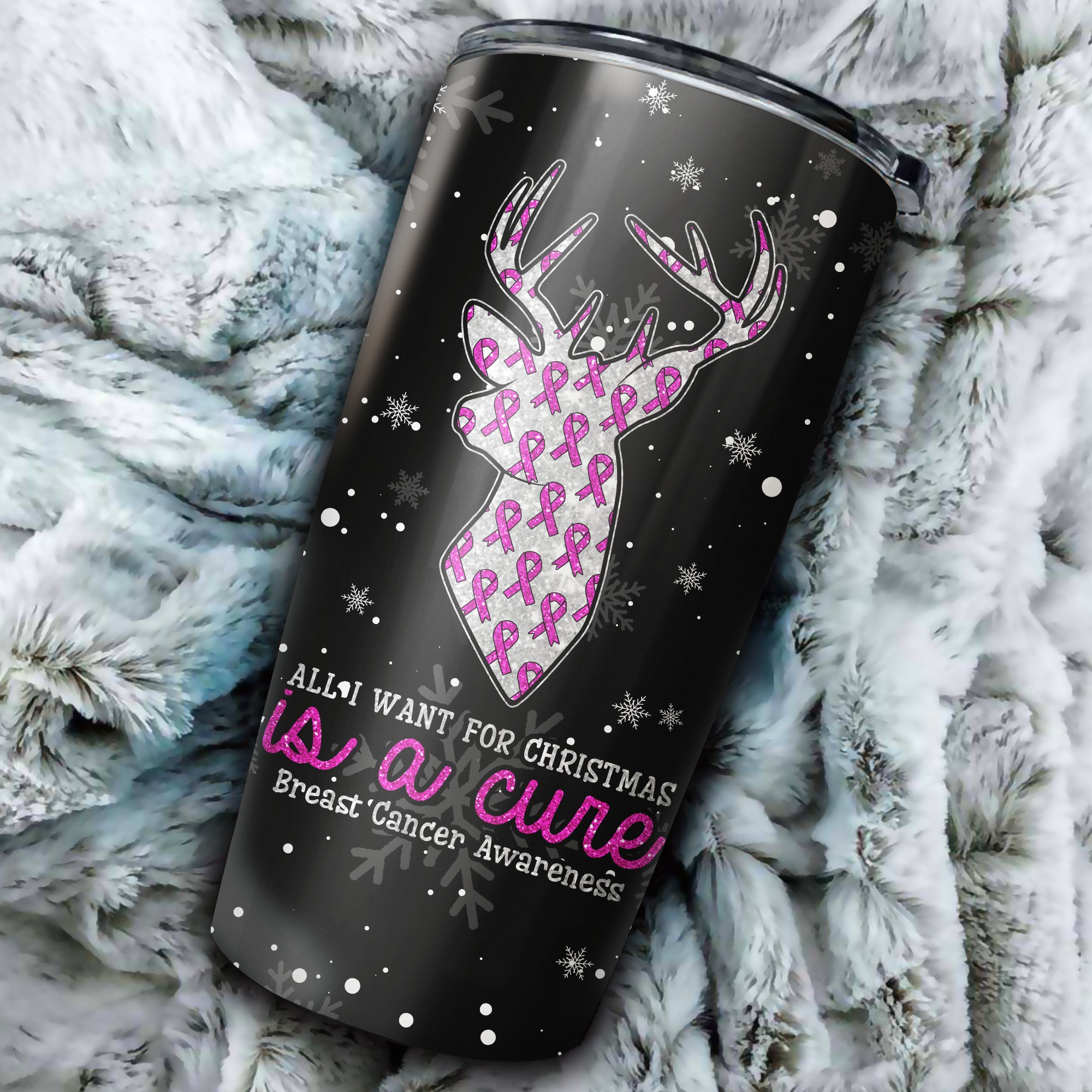 Breast Cancer Awareness  Personalized All I Want Tumbler - Tlno1309215ki